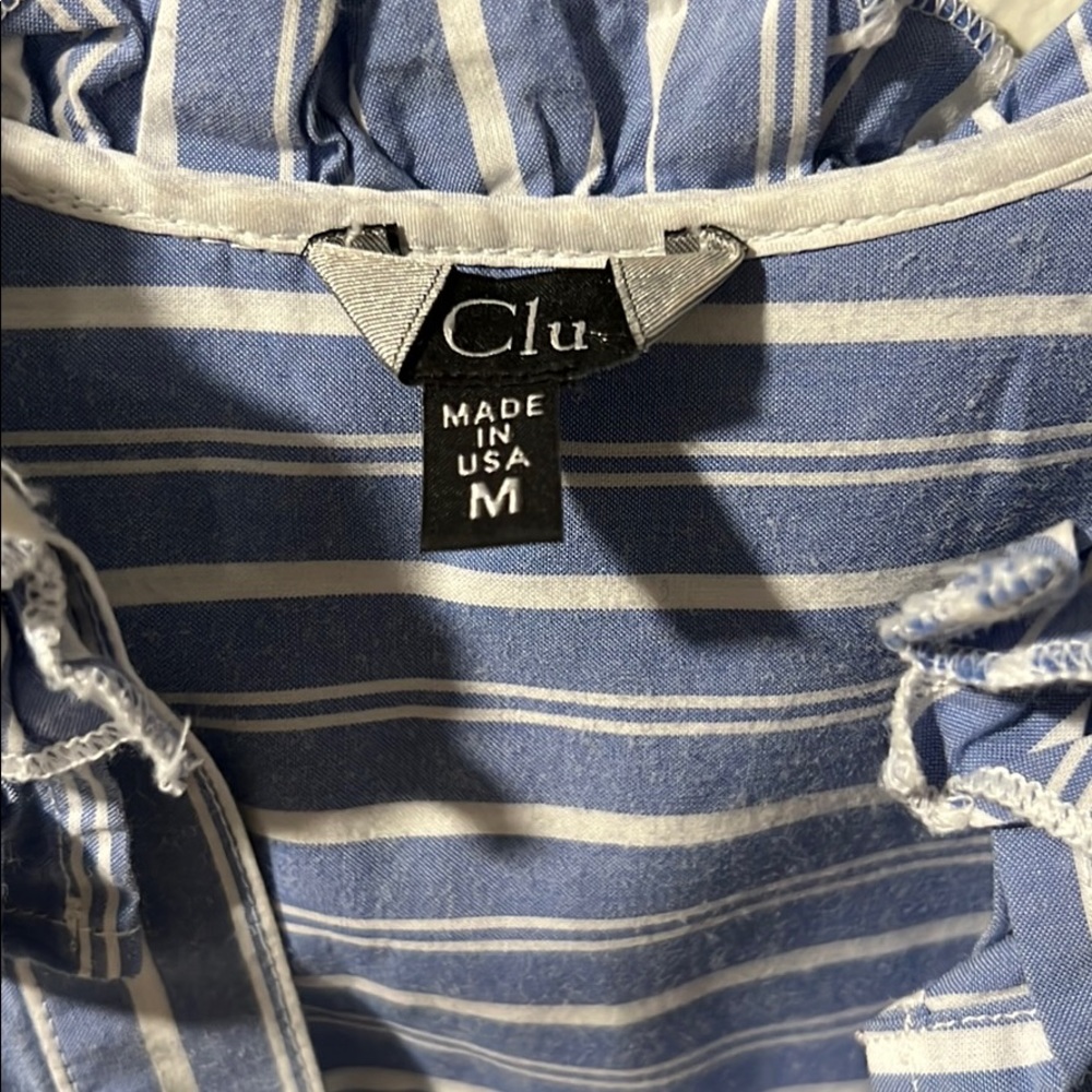 Clu Sleeveless Blouse With Flutter Detailing - image 4